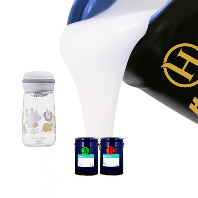 Platinum Cured Transparent Liquid Silicone Rubber Two Component Food Grade For Mold Making 2