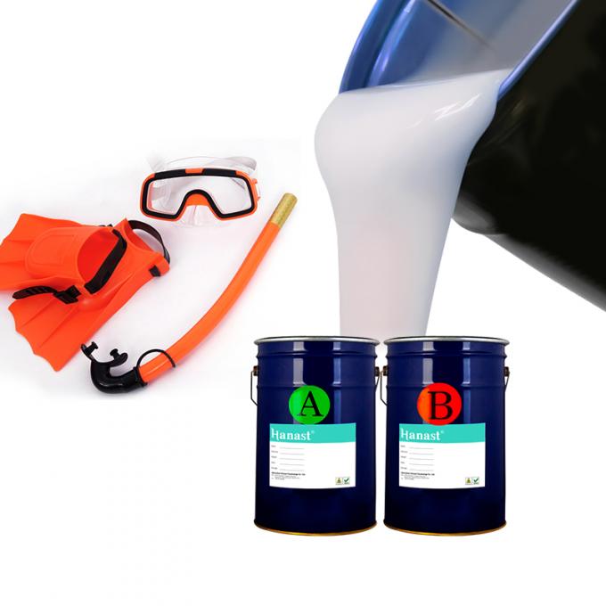 Platinum Cured Transparent Liquid Silicone Rubber Two Component Food Grade For Mold Making 3