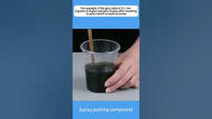 Operation steps for epoxy potting compound