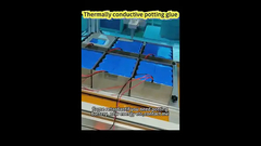 Thermally conductive potting glue