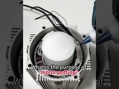 Silicone potting glue for motor