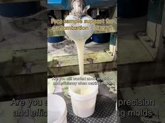 View Resin Products Tin Cure Silicone Mold Rubber Raw Material RTV 2 Molding White Liquid Demo