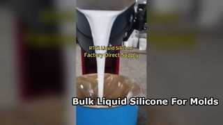 Bulk supply liquid silicone rubber for diversified industrial mold production