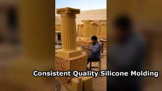 Consistent quality liquid silicone rubber for regular factory mass molding tasks