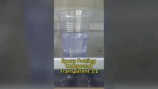 Two component silicone potting compound for new energy vehicle battery systems