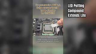 LED Power Supply Potting Compound Extends Life