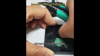 Can potting glue be repaired???