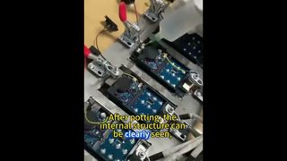 Washing machine circuit board potting compound