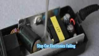 Anti vibration silicone potting compound for automotive electronic control units